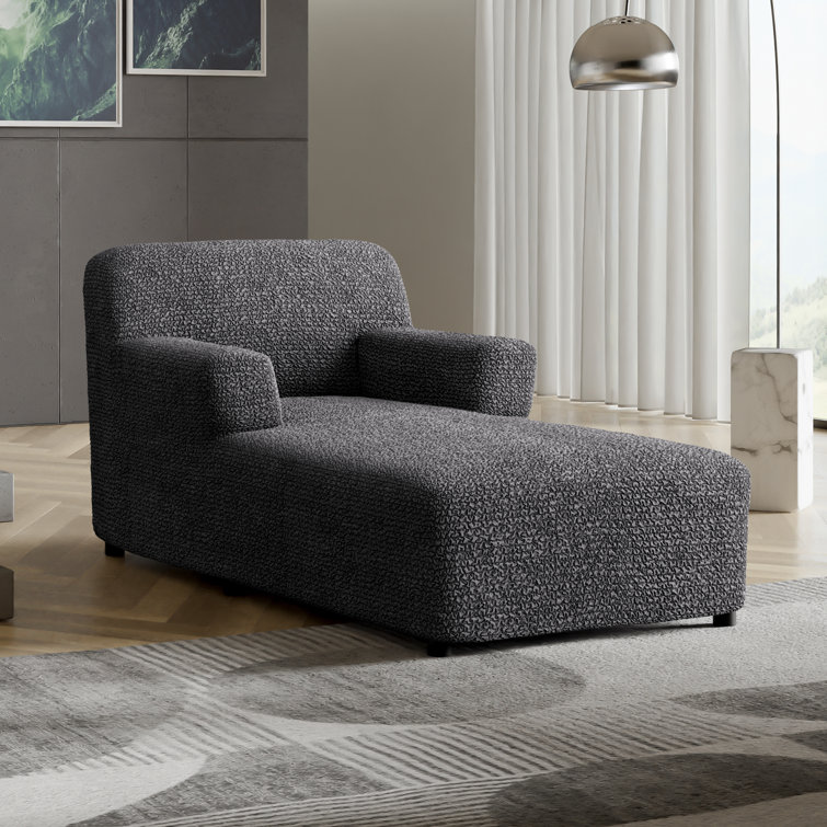 Chaise lounge slipcover hot sale